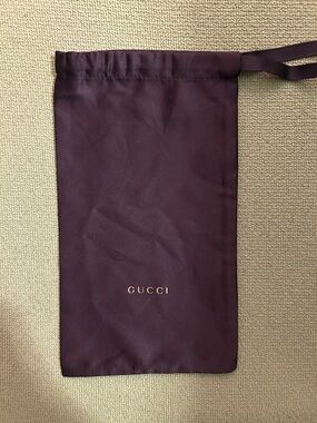 NEW! GUCCI glasses pouch. Black